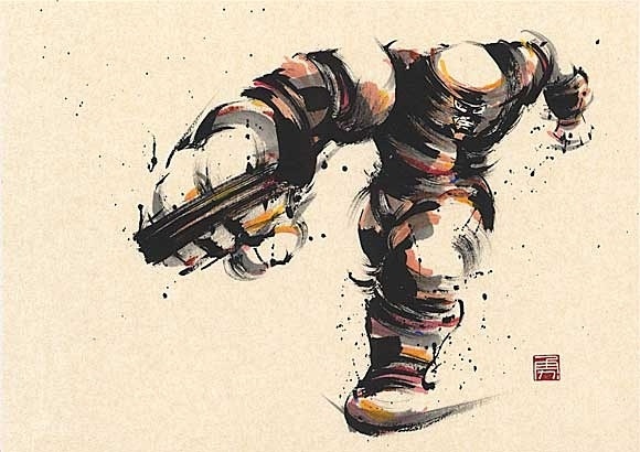 日本勝亦勇水墨功夫武术插画[54P] (35).jpg