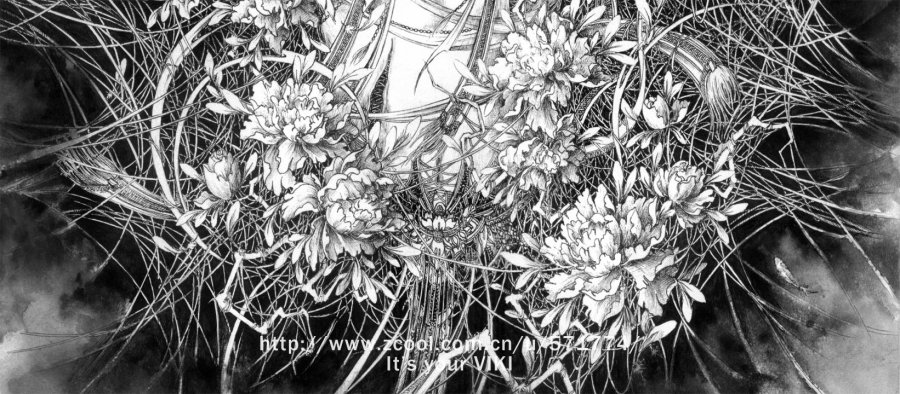 成都小帆-VIKI_LEE-《呓》系列手绘作品[56P] (41).jpg