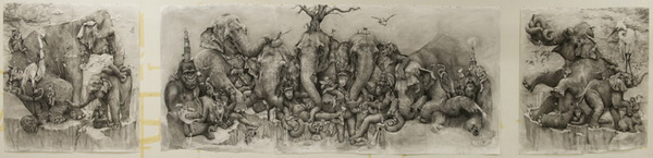 动物世界-铅笔壁画-Adonna Khare [15P].jpg