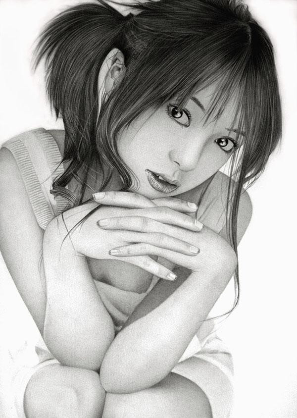 超写实美女素描-Ken Lee [19P] (6).jpg