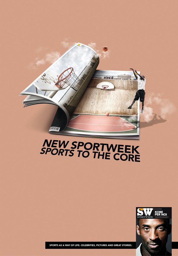 La Gazzetta dello Sport米兰体育报系列创意广告欣赏.jpg