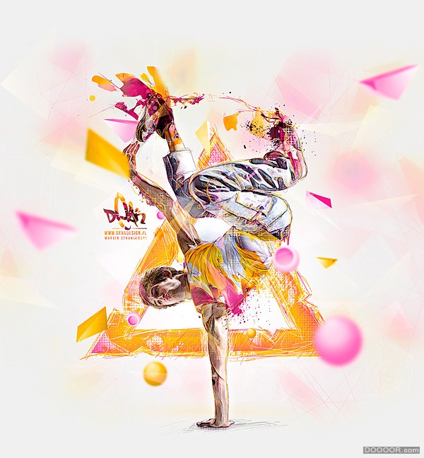 美女摄影与插画结合作品 [20P] (3).jpg