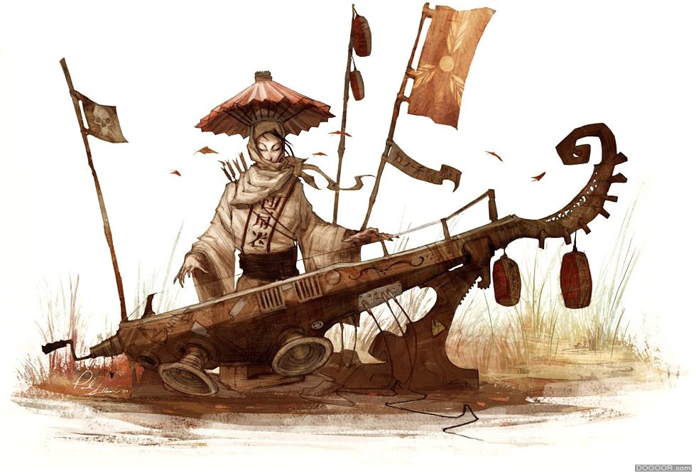 爆炸头的武士角色及场景设定 [51P] (50).jpg