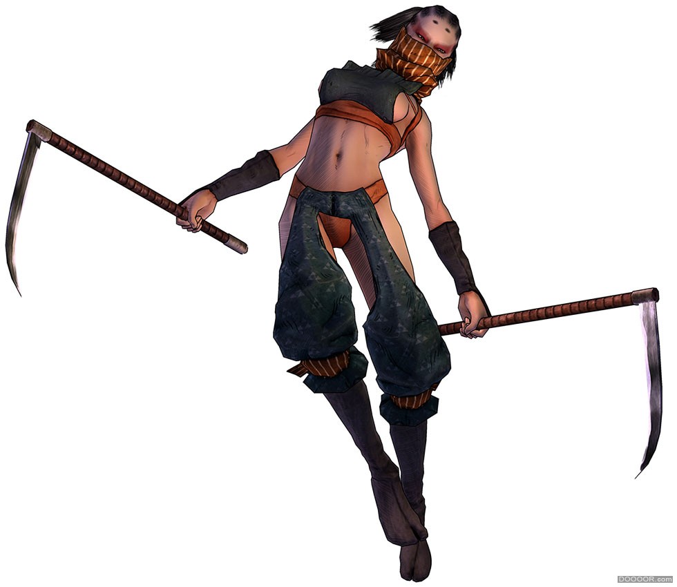 爆炸头的武士角色及场景设定 [51P] (41).jpg