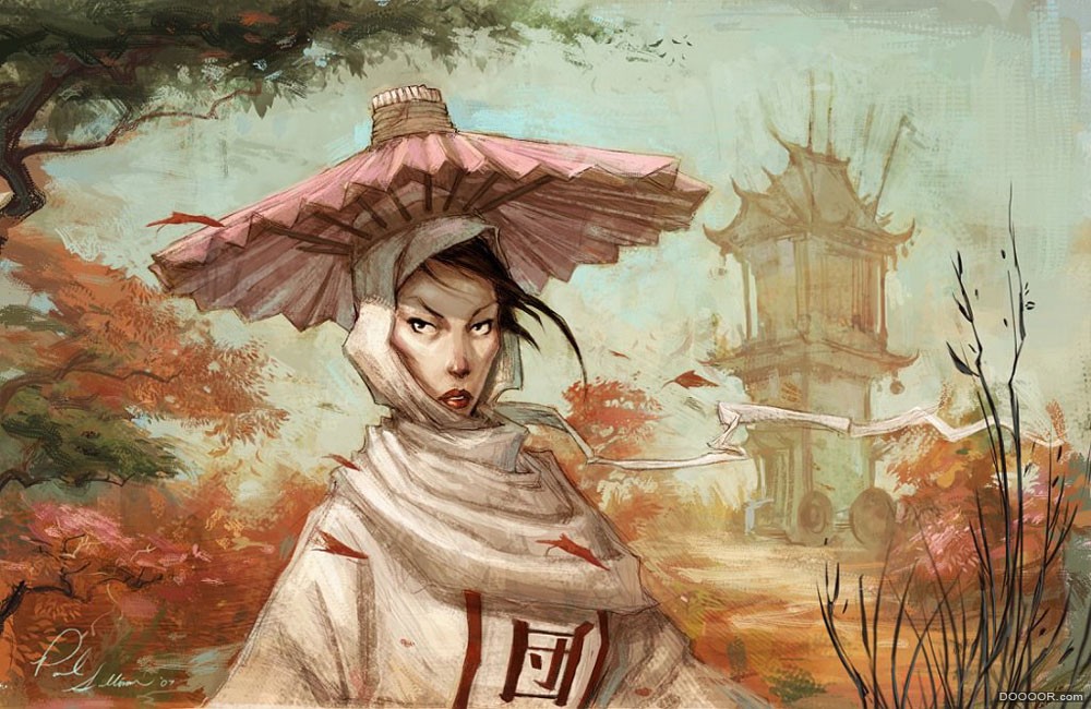 爆炸头的武士角色及场景设定 [51P] (45).jpg