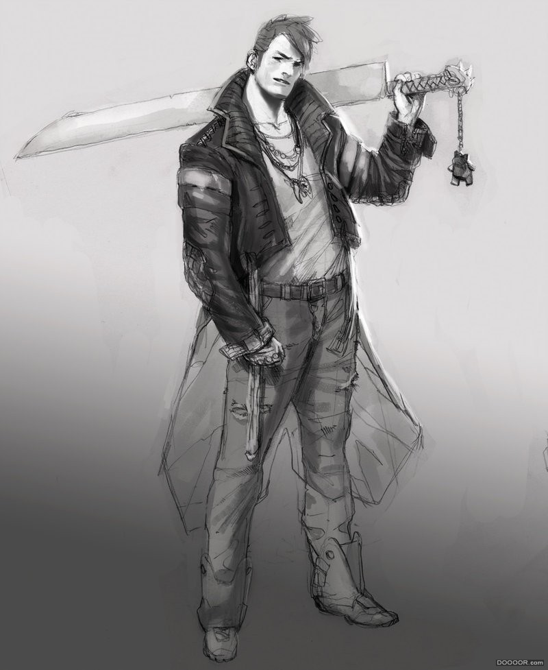 战争人物设定手绘线稿俄罗斯Alex Pascenko[高清80P] (50).jpg