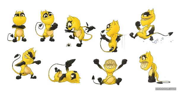 波兰插画师Dziekan的几款个性角色设计 [13P] (12).jpg