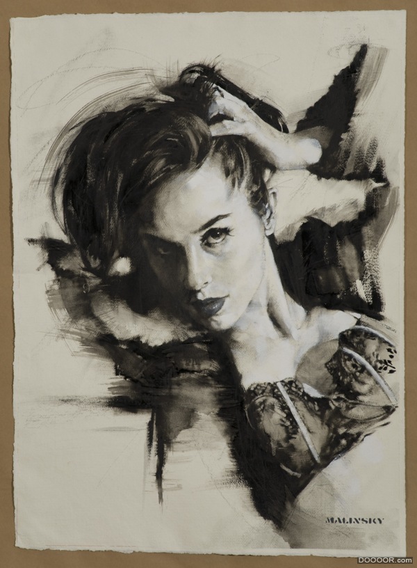 [132P]加拿大画家Malinsky暗流美术作品 (56).jpg