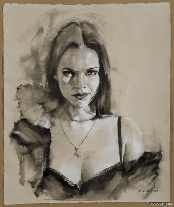 [132P]加拿大画家Malinsky暗流美术作品 (73).jpg