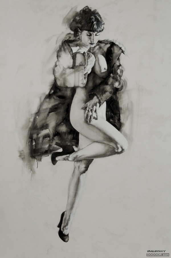 [132P]加拿大画家Malinsky暗流美术作品 (106).jpg