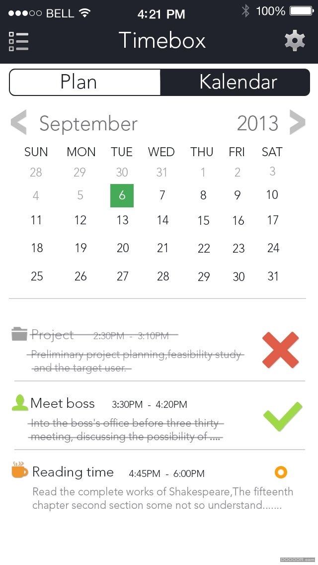 时间盒子日程安排应用APP UI设计 [8P] (5).jpg