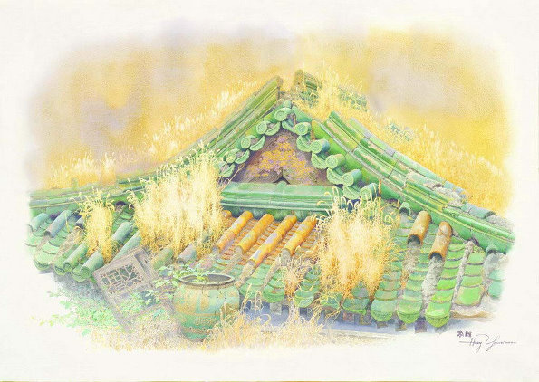水彩画里的老北京印象-黄有维 [19P] (13).jpg