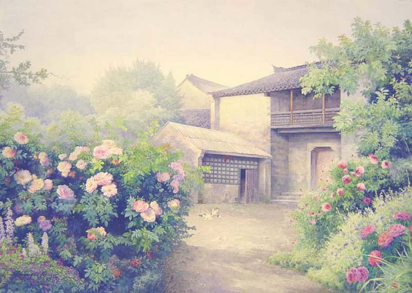 水彩画里的老北京印象-黄有维 [19P] (15).jpg