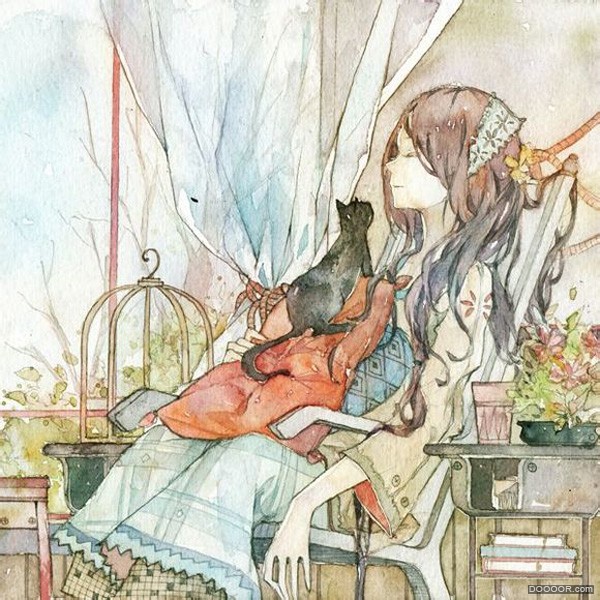 唯美女孩精品插画 [29P] (13).jpg