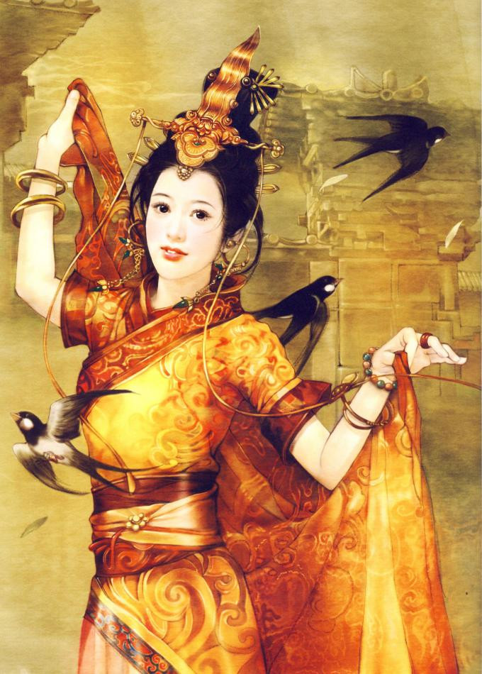 清朝古装美女插画 [25P] (1).jpg