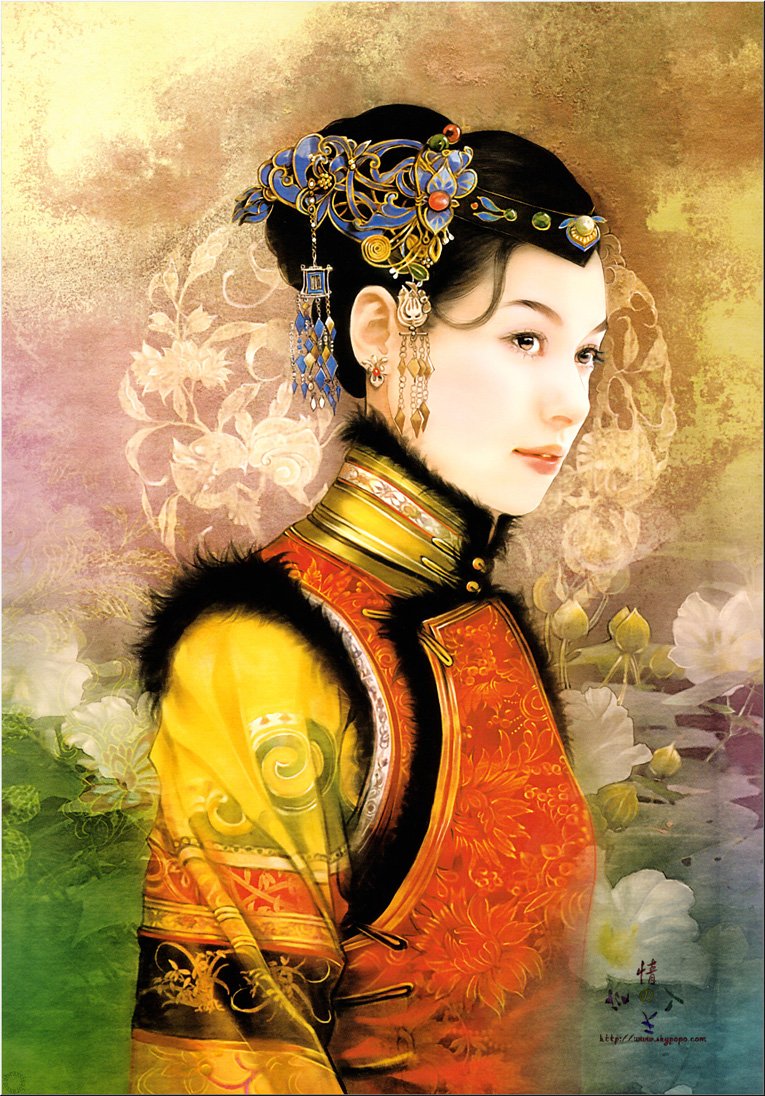 清朝古装美女插画 [25P] (5).jpg