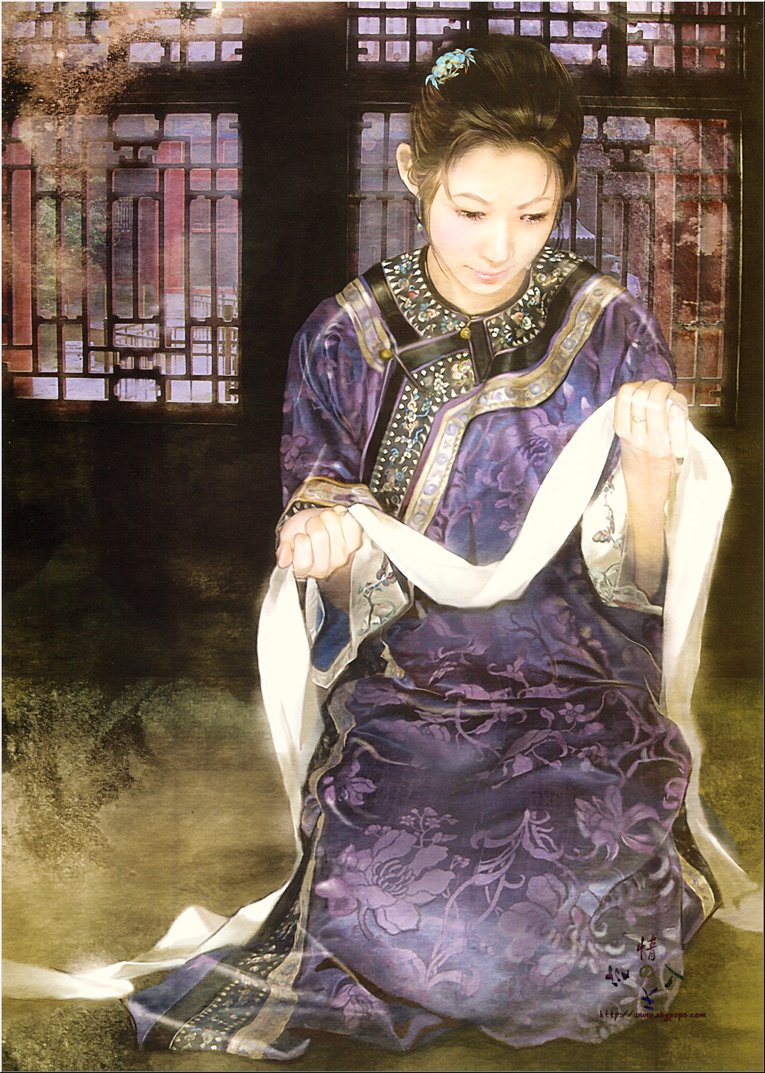 清朝古装美女插画 [25P] (8).jpg