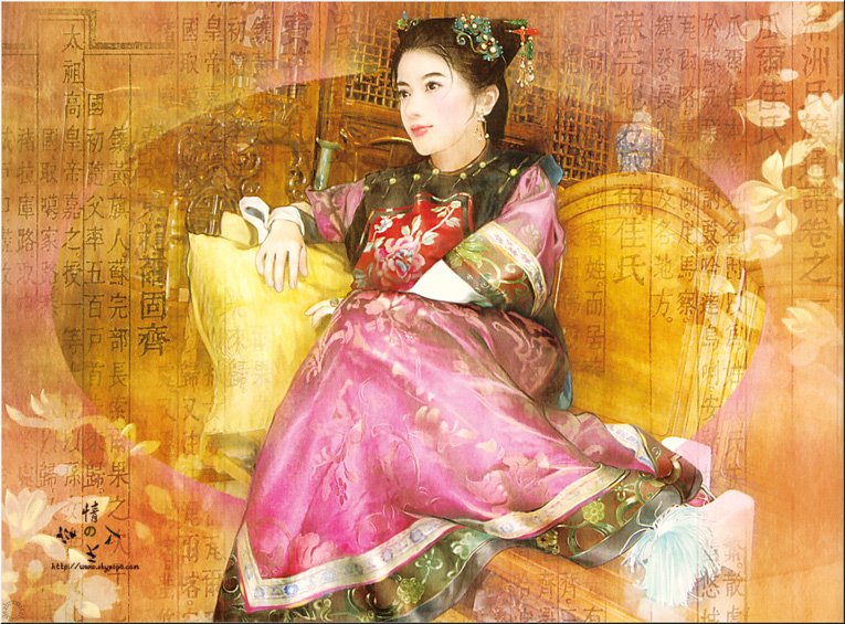 清朝古装美女插画 [25P] (10).jpg