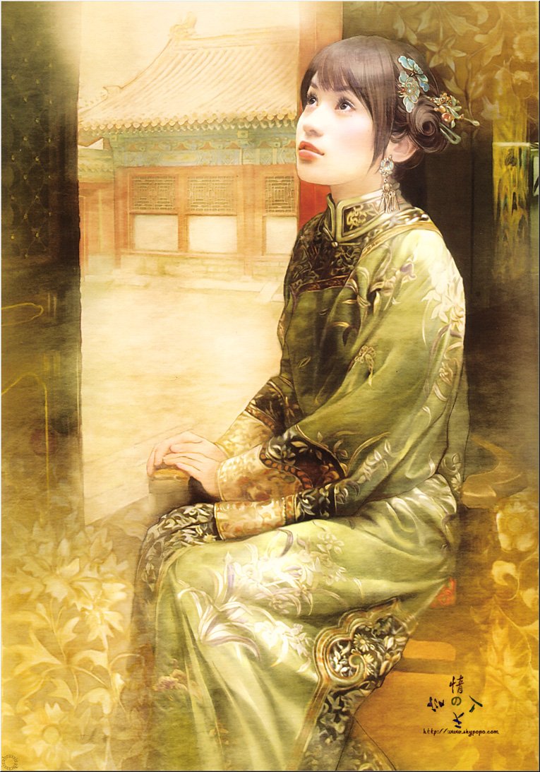 清朝古装美女插画 [25P] (14).jpg