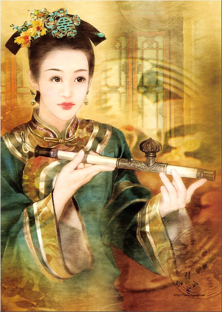 清朝古装美女插画 [25P] (17).jpg