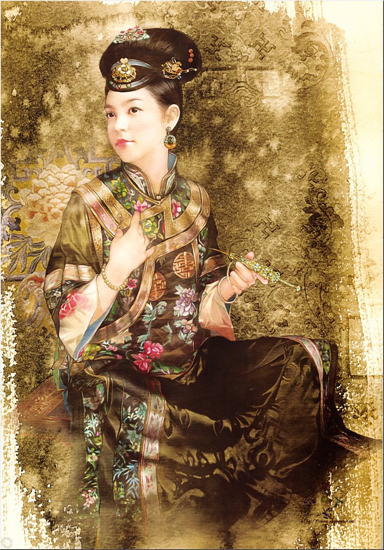 清朝古装美女插画 [25P] (19).jpg