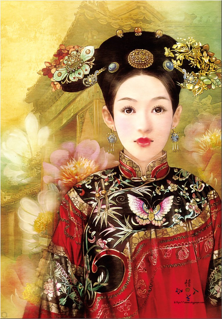 清朝古装美女插画 [25P] (20).jpg