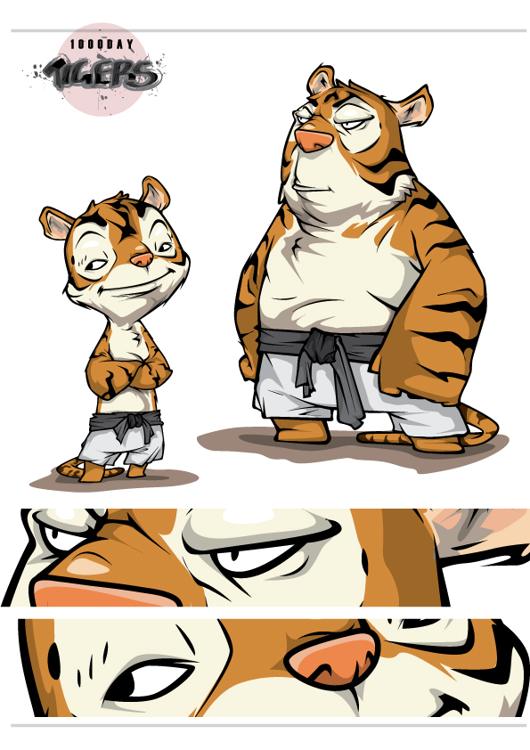 TIGERS跆拳道卡通形象设计-一家都是虎 [11P] (4).jpg