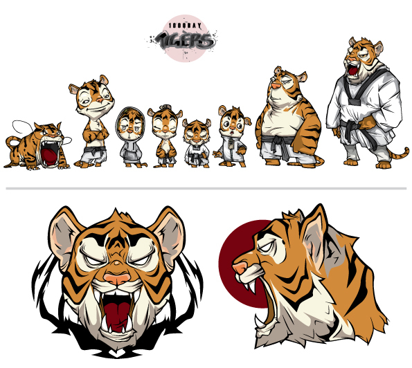 TIGERS跆拳道卡通形象设计-一家都是虎 [11P] (9).jpg