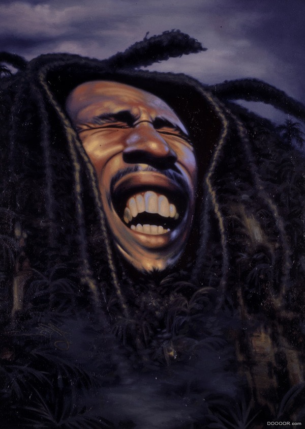 Bennett夸张人物大明星插画 [35P] (16).jpg