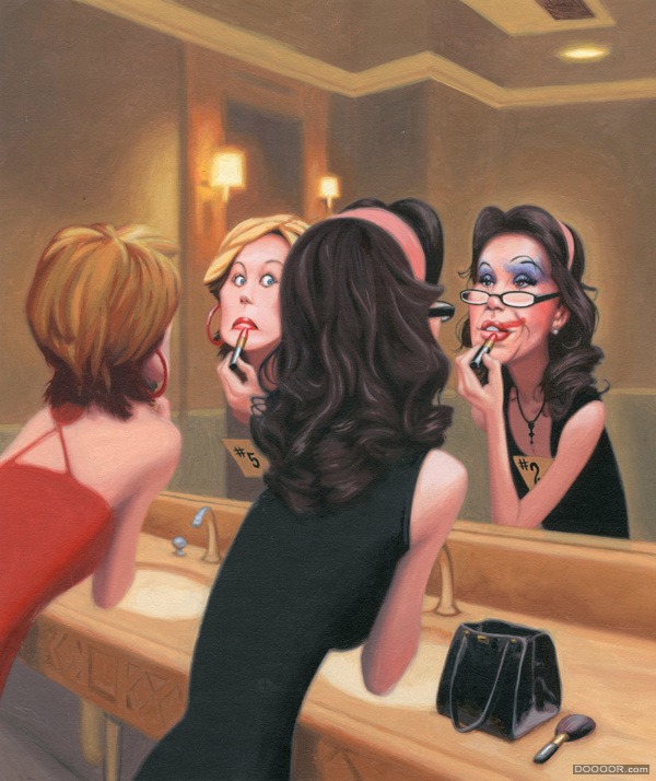 Bennett夸张人物大明星插画 [35P] (32).jpg