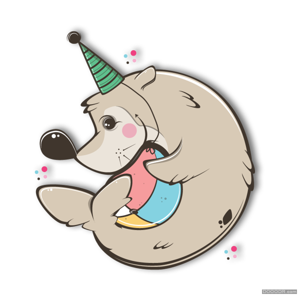 SHOWER CARD沐浴卡卡通动物画 [12P] (3).png
