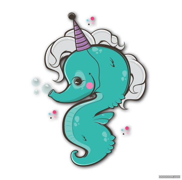 SHOWER CARD沐浴卡卡通动物画 [12P] (7).png