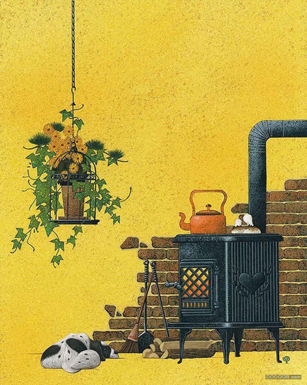暖洋洋小清新日本浮世绘插画作品 [21P] (3).jpg