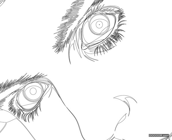 巅峰之作男性肖像线描插画-Cranio Dsgn [41P] (39).jpg