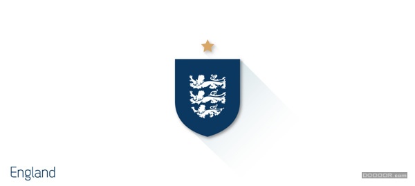 FIFA巴西世界杯扁平化盾牌徽章设计 [33P] (11).jpg