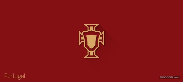 FIFA巴西世界杯扁平化盾牌徽章设计 [33P] (25).jpg