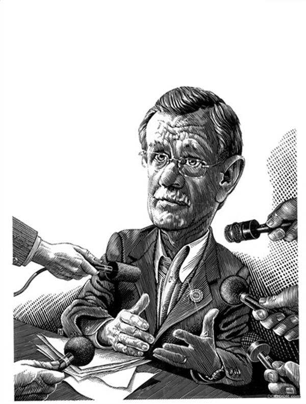 BARTON针管笔版画风格电影明星插画 [32P] (13).jpg