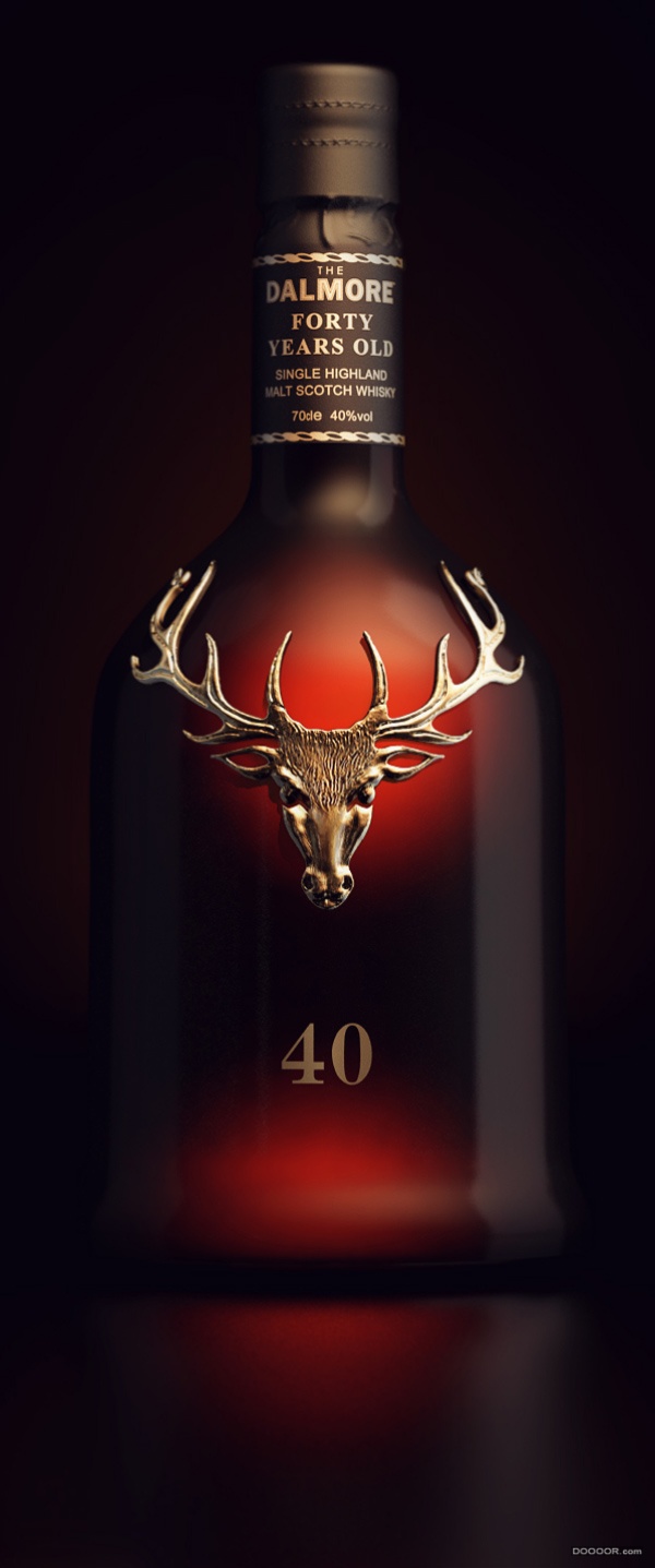 DALMORE-40鹿头洋酒瓶3D效果图 [11P] (3).jpg