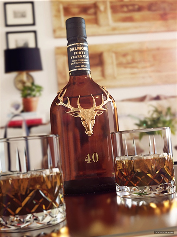 DALMORE-40鹿头洋酒瓶3D效果图 [11P] (9).jpg