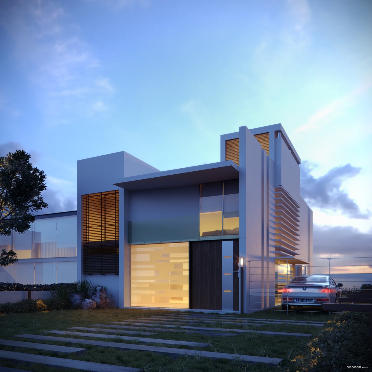 SANTI室内与建筑效果图环境渲染表现 [18P] (8).jpg