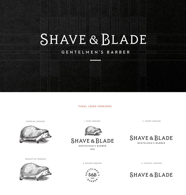 俄罗斯SHAVE&BLADE男士用品品牌形象设计 [23P]