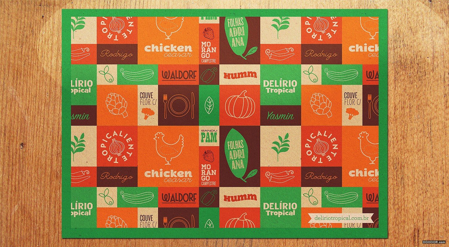 DELíRIO TROPICAL里约热内卢沙拉餐厅品牌形象设计-SBS- Sweety Branding Studio. [11.jpg