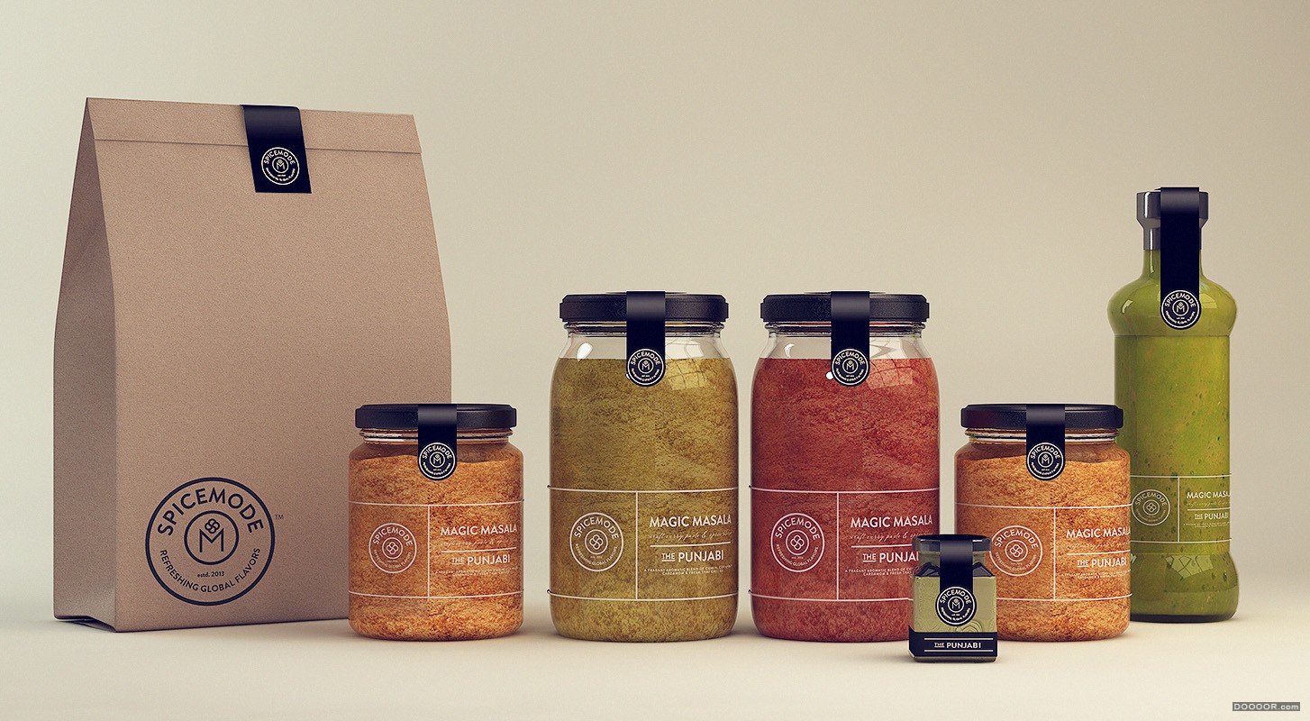 SPICEMODE印度自然手工香料健康食品极简主义品牌设计 [21P] (3).jpg