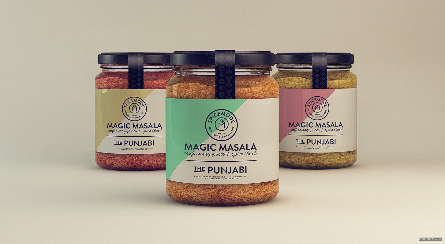 SPICEMODE印度自然手工香料健康食品极简主义品牌设计 [21P] (7).jpg