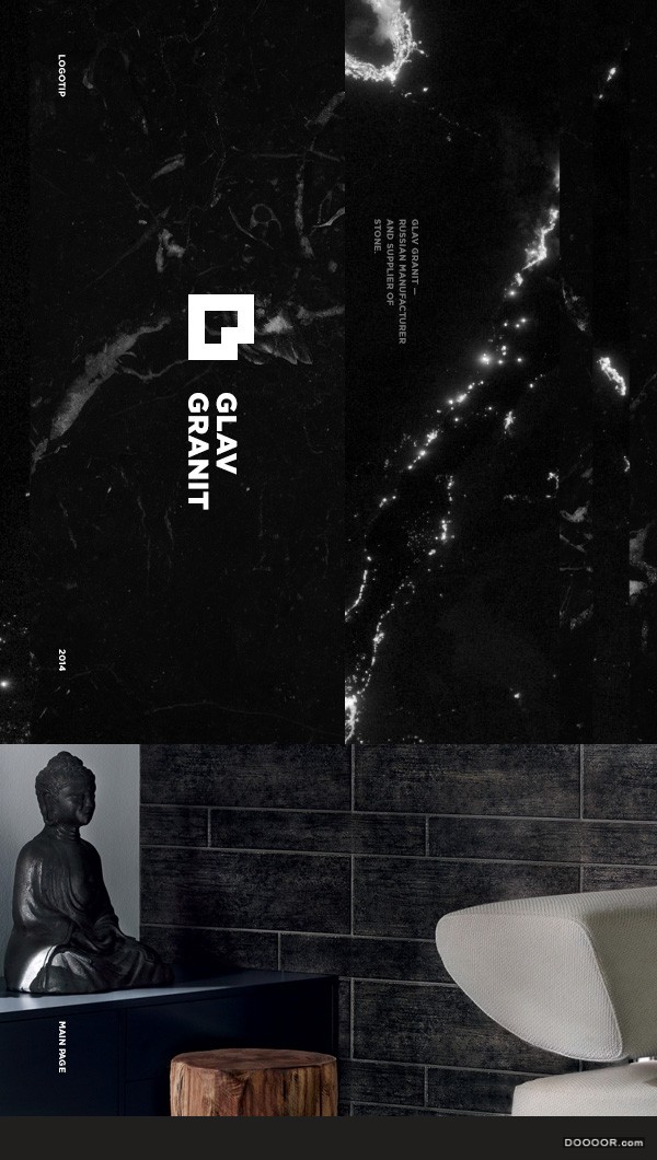 GLAV GRANIT俄罗斯花岗岩石制造与供应商黑色网站界面设计欣赏-Alexander Laguta [10P].jpg
