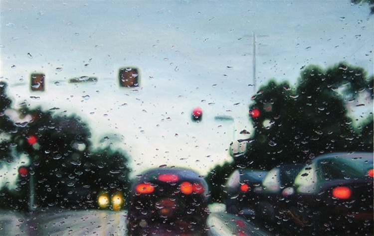 下雨的街道-美国超写实画家gregory thielker作品 [26P].jpg