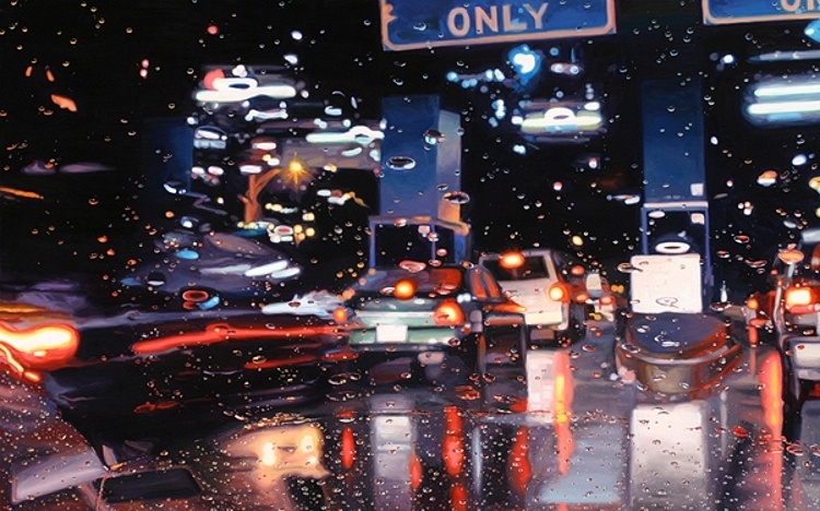 下雨的街道-美国超写实画家gregory thielker作品 [26P] (5).jpg