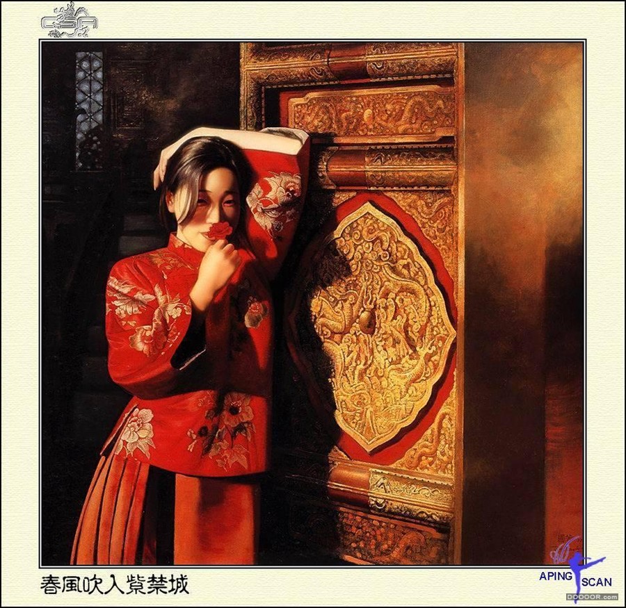 姜国芳《紫禁城》系列油画作品 [20P] (9).jpg