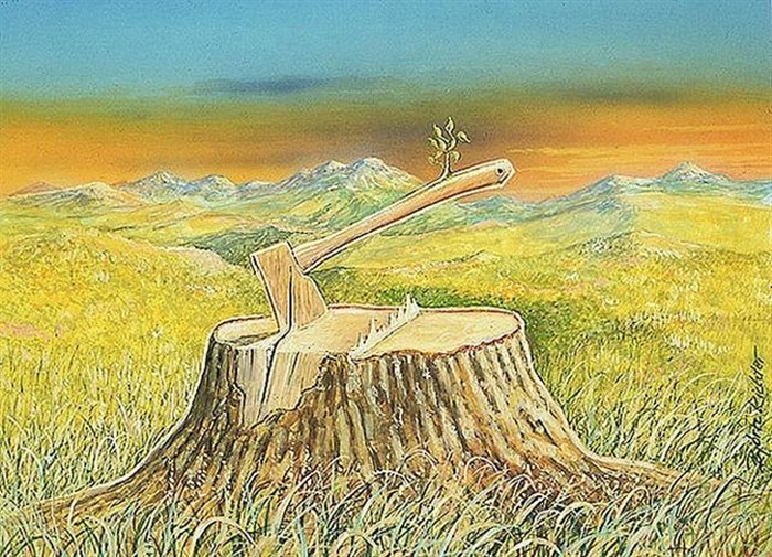 干涸的大地-挪威艺术家Bjorn Richter创意插画作品 [12P] (7).jpg