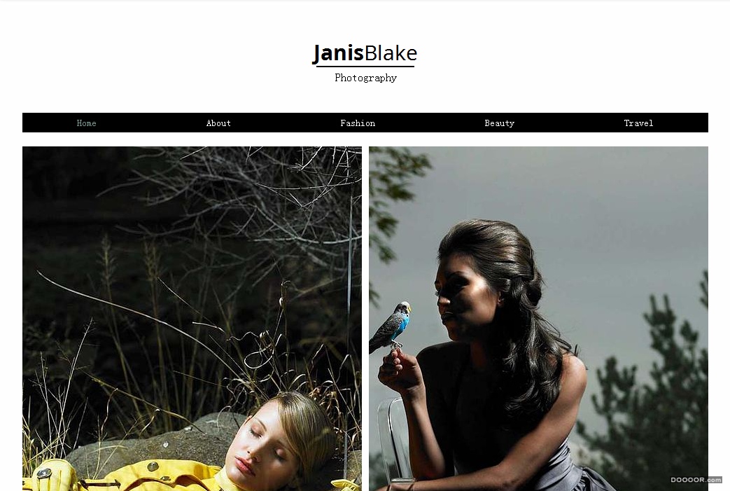 ﻿JanisBlake时尚大气摄影工作室网页设计欣赏 [8P].jpg